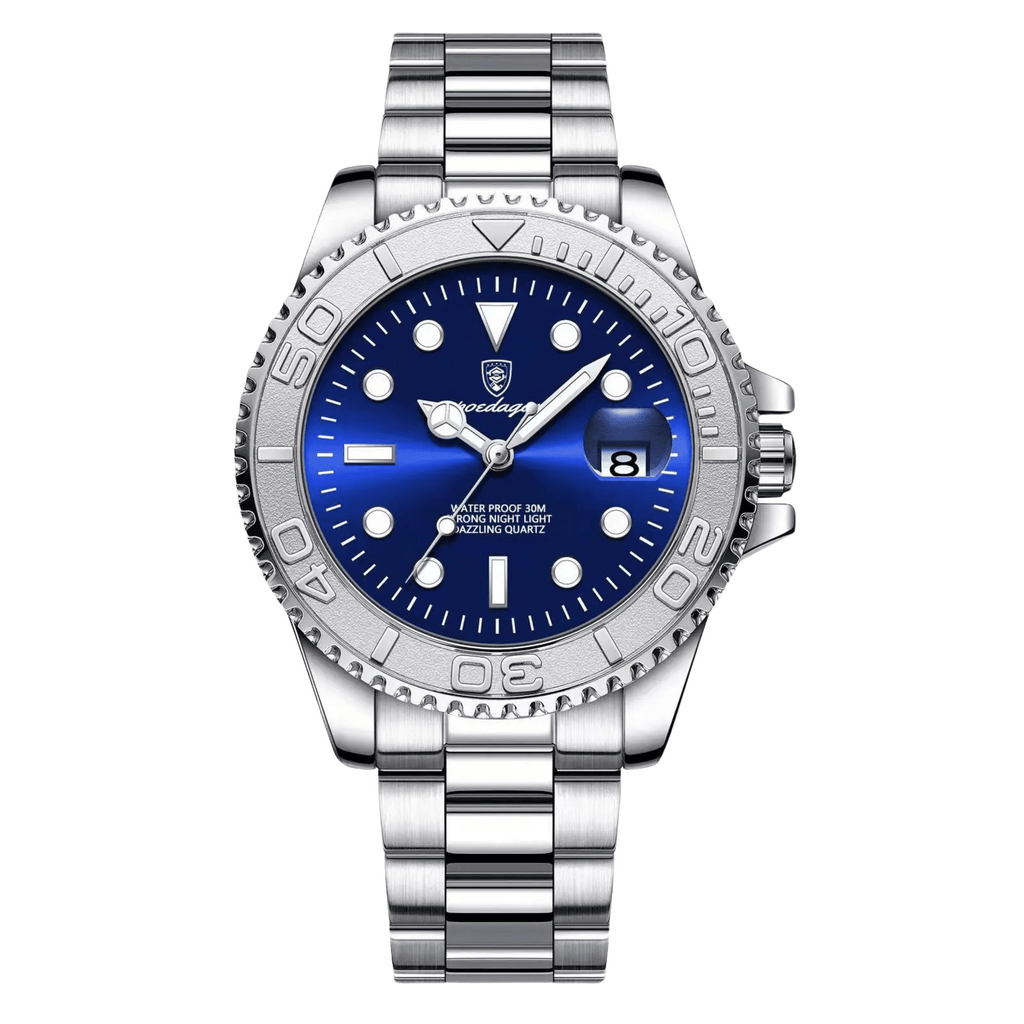 Relógio Masculino Submariner Clássico de Luxo