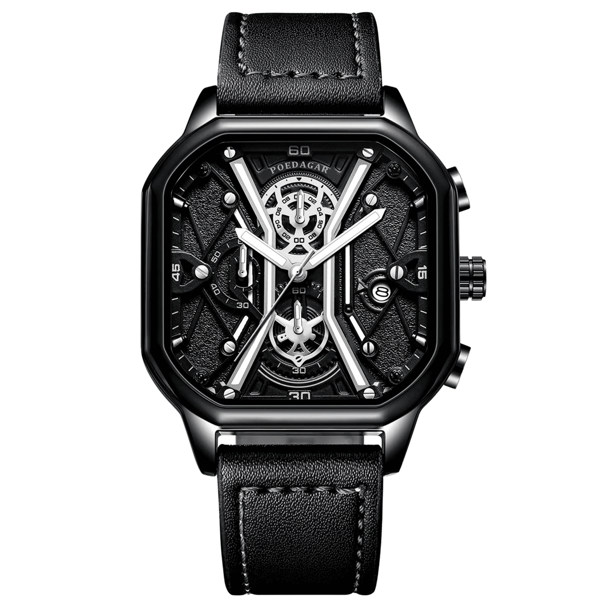 Relógio Masculino RectoTime Series Quartz Clássico