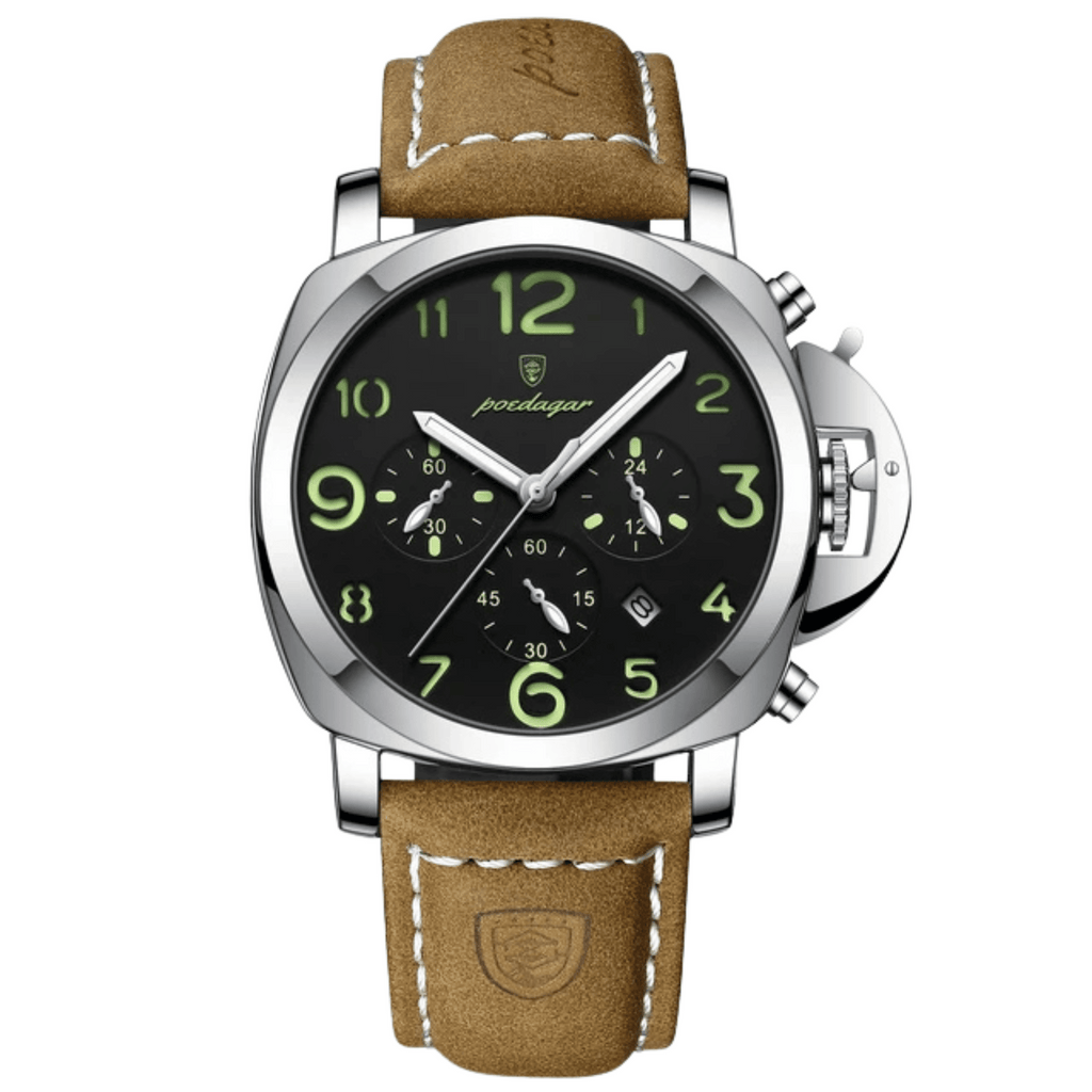 Relógio Masculino Bordeaux Quartz Luxo Clássico
