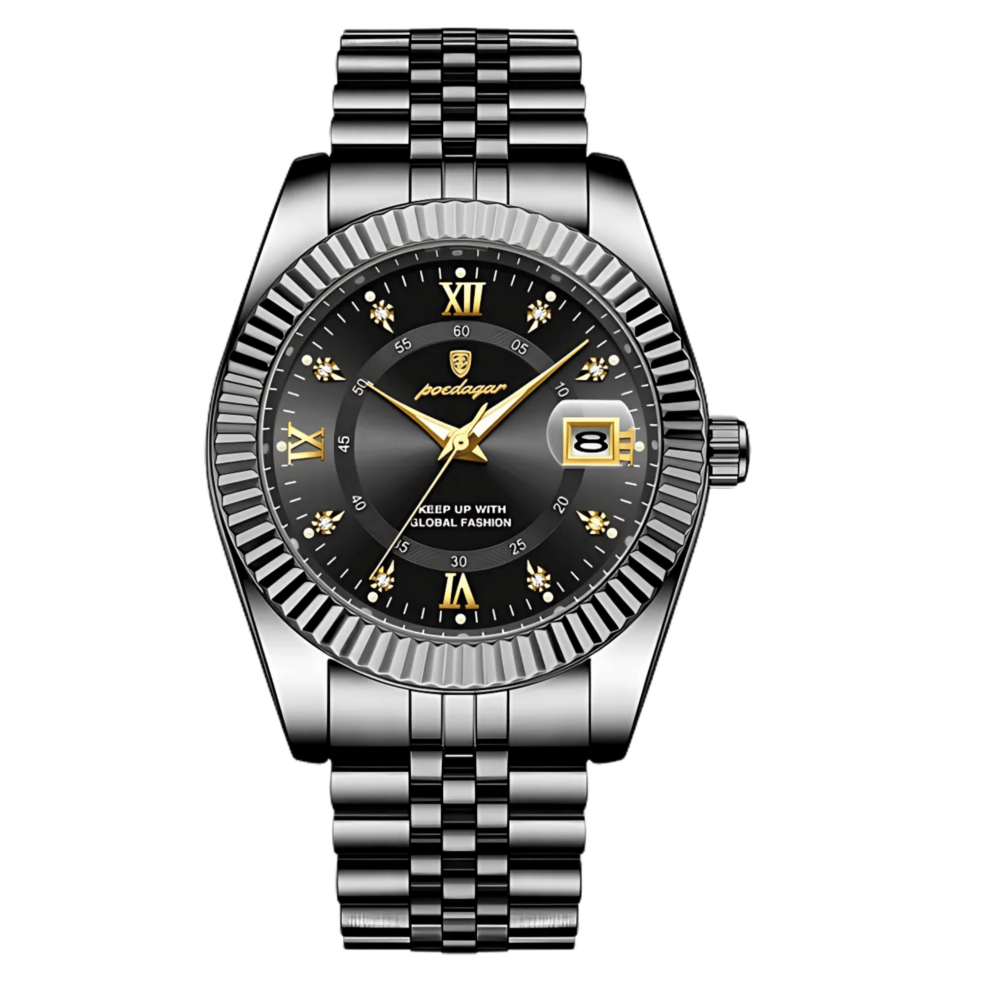Relógio Masculino Saint-Tropez Quartz Clássico de Luxo