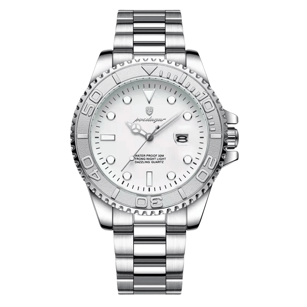 Relógio Masculino Submariner Clássico de Luxo