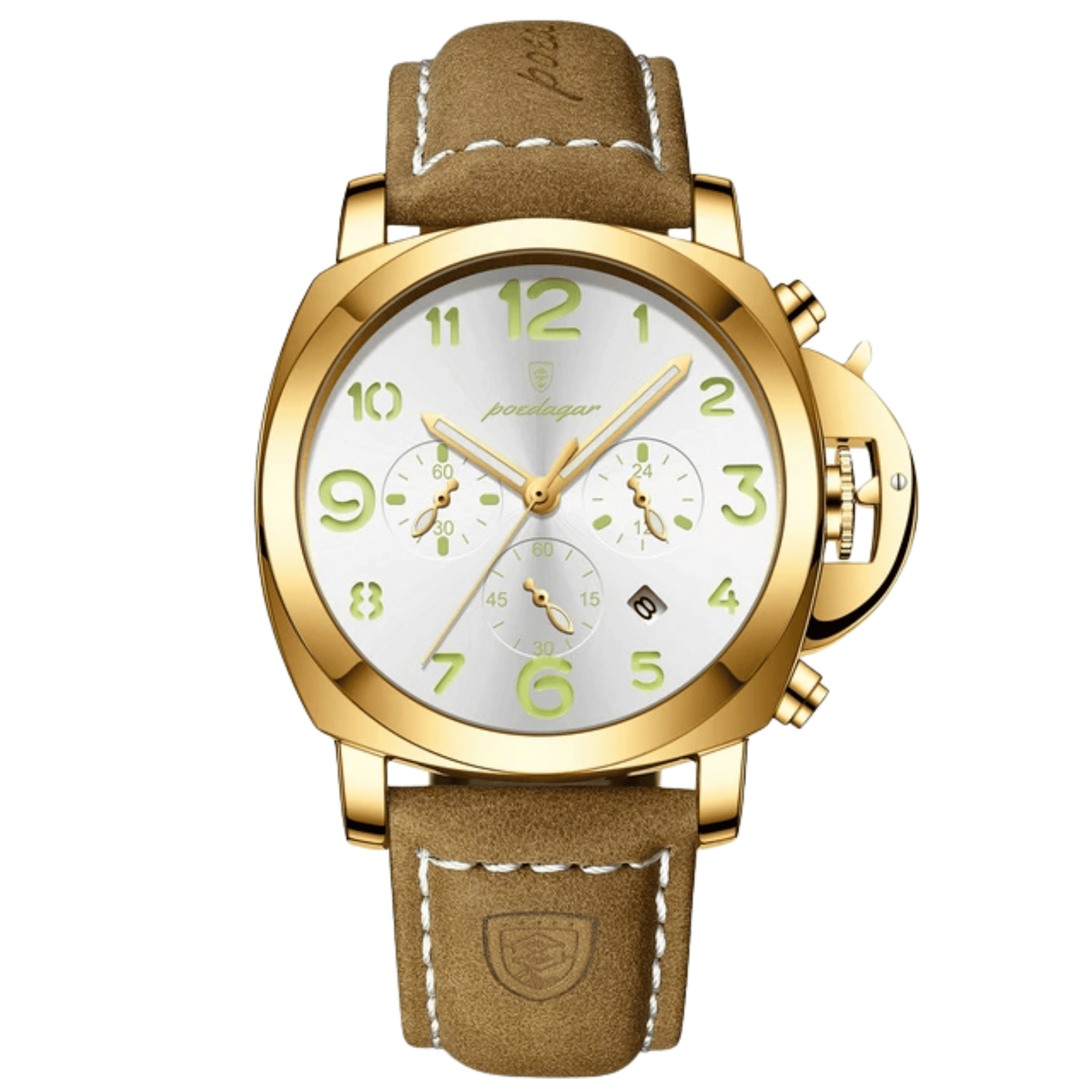 Relógio Masculino Bordeaux Quartz Luxo Clássico