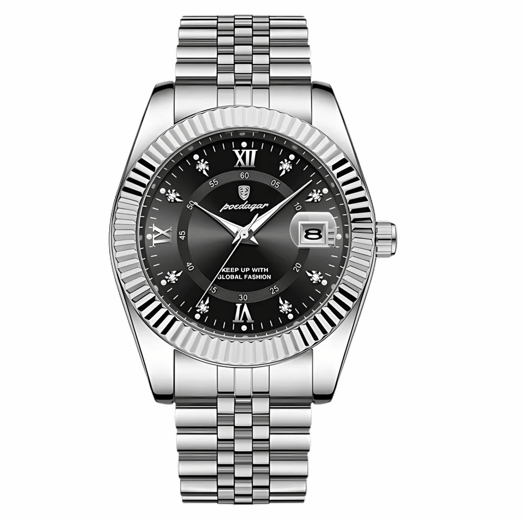 Relógio Masculino Saint-Tropez Quartz Clássico de Luxo