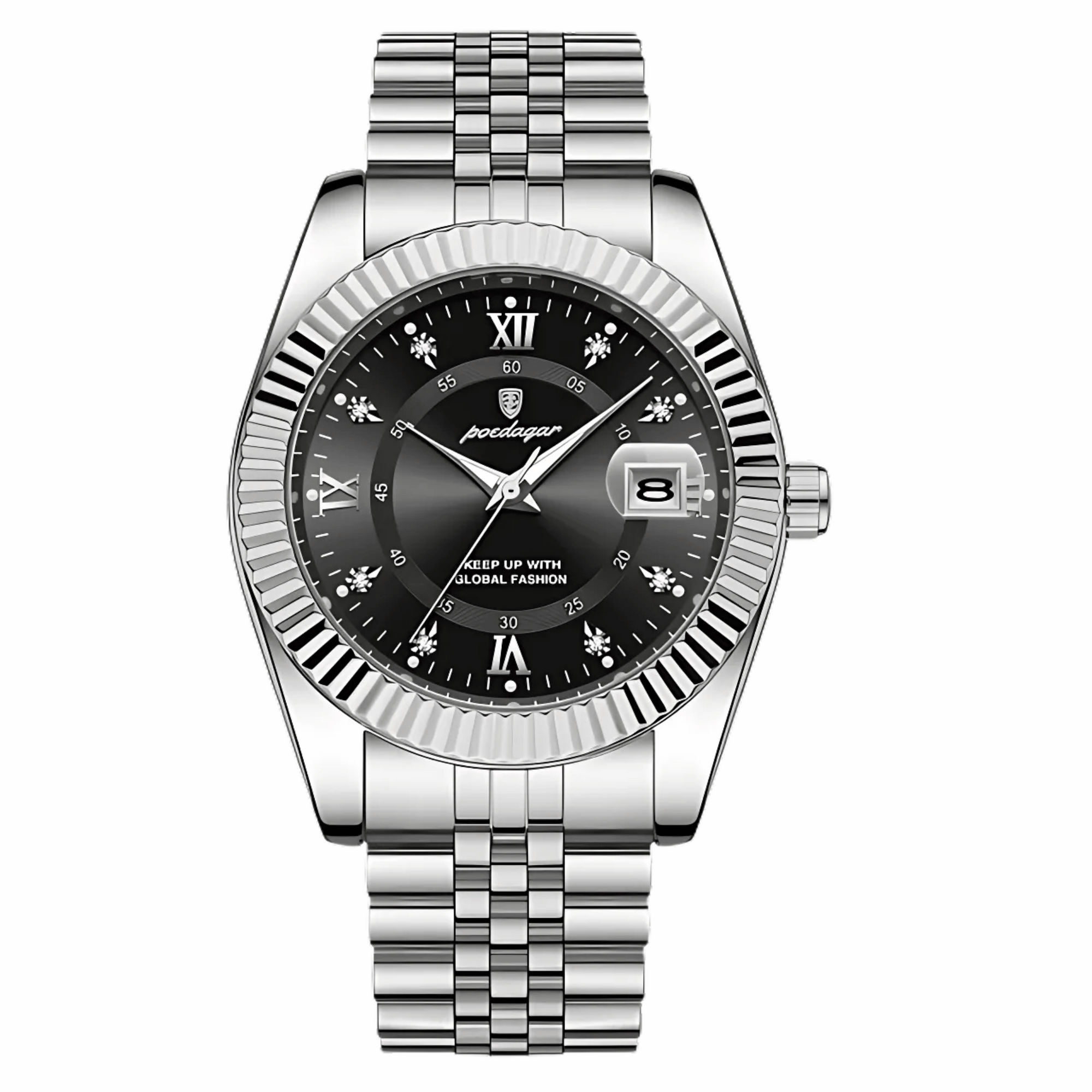 Relógio Masculino Saint-Tropez Quartz Clássico de Luxo