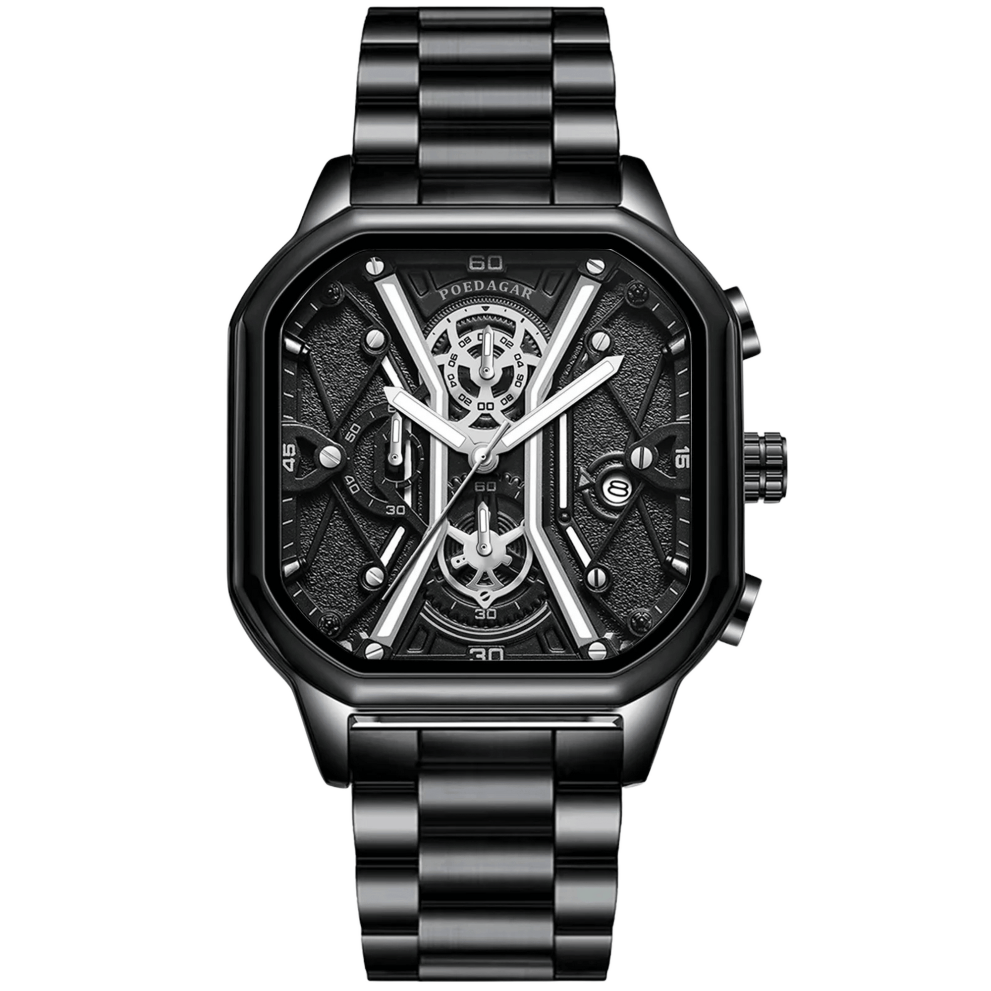 Relógio Masculino RectoTime Series Quartz Clássico