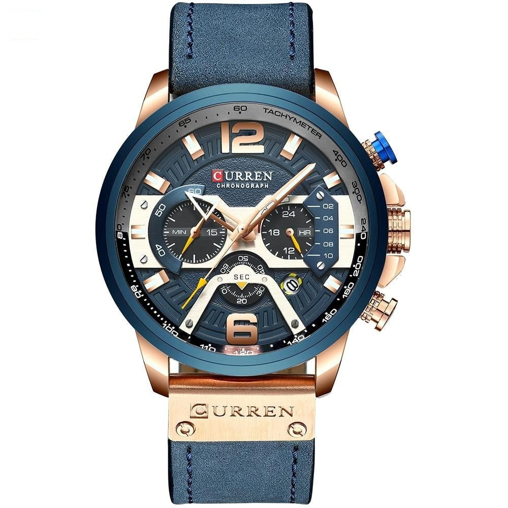 Relógio Masculino Nero MP075 Cronógrafo de Luxo