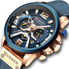 Relógio Masculino Nero MP075 Cronógrafo de Luxo