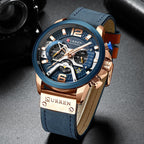 Relógio Masculino Nero MP075 Cronógrafo de Luxo