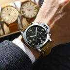 Relógio Masculino Bordeaux Quartz Luxo Clássico