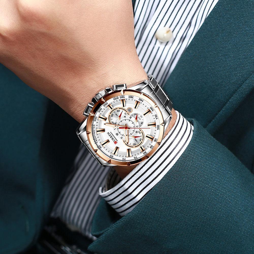Relógio Masculino Force MP068 Cronógrafo de Luxo