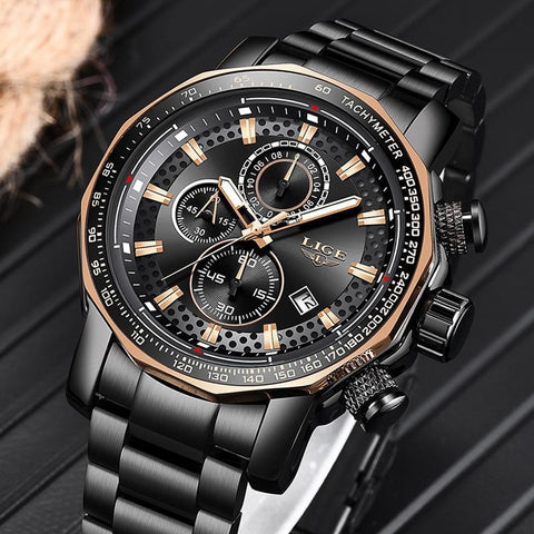 Relógio Masculino Master Vouz MP092 Cronógrafo de Luxo