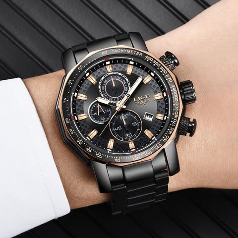 Relógio Masculino Master Vouz MP092 Cronógrafo de Luxo