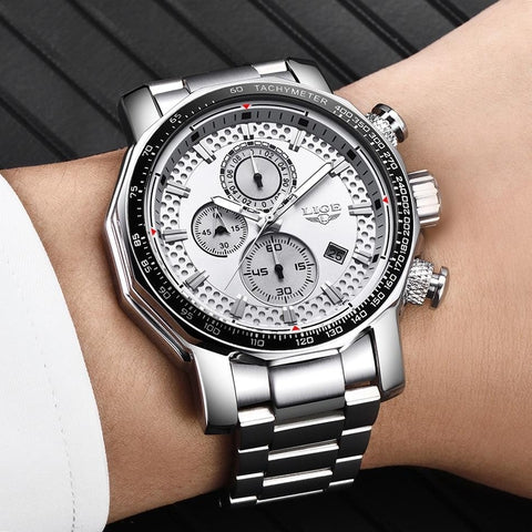 Relógio Masculino Master Vouz MP092 Cronógrafo de Luxo